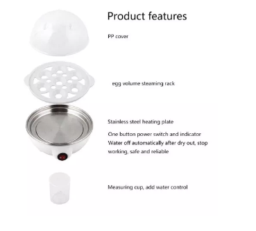 Cocinador Hervidor Huevos Vaporera